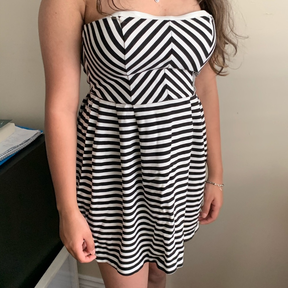 Forever collection stripes dress
